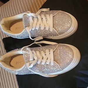 Betsy Johnson Bling Sneakers